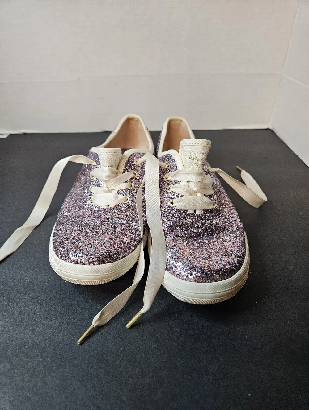 Kate Spade Keds Kids Glitter Sneakers - Pink Multicolorpade